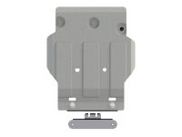 Защита КПП Sheriff на Мерседес Спринтер 2018-2022, модель №4, алюминий 4 мм, арт:13.4159