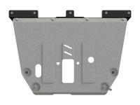 Защита картера и КПП Sheriff на Джип Компас 2018-2024, модель №2, алюминий 4мм, арт:04.4169