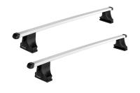 Багажник на крышу Atlant, 8825+8809+8888, прямоугольные дуги 1,1м на Сузуки Лиана универсал 2001-2008 (штатные места), арт:ATL.0336