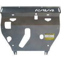 Защита картера и КПП Motodor для Тойота РАВ 4 2005-2013, алюминий 5мм, арт:MO.32515