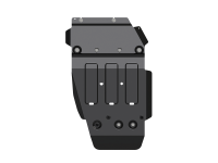 Защита КПП Sheriff на Джип Вранглер 2018-2024, модель №3, сталь 2,5мм, арт:04.3989