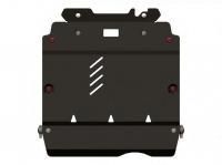 Защита картера и КПП Sheriff на Мерседес А класс W169 2004-2012, модель №2, сталь 2,5мм, арт:13.1174-2