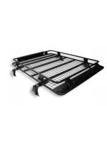 Багажник корзина на крышу ED на Шевроле Нива (без рейлингов), платформа 1530х1180 с сеткой, арт:ED2-206N-1