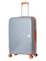 Чемодан большой L'Case Lyon (L) серый, 76.5х50х30, арт:Ch0929