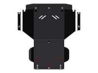 Защита картера Sheriff для Тойота Ленд Крузер 100 1998-2007, сталь 2,5мм, арт:24.0530-2