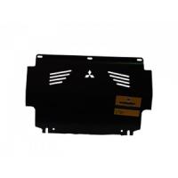 Защита радиатора Motodor для Мицубиси Л200 2006-2015, сталь 3мм, арт:MO.11315-1