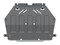 Защита картера и КПП Sheriff для Мицубиси Аутлендер 3 2013-2018, модель №2, алюминий 4 мм, арт:14.2989