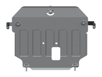 Защита картера и КПП Sheriff для Киа Спортейдж 4 2016-2022, модель №1, алюминиевый сплав 4 мм, арт:11.4042
