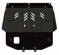 Защита картера и КПП Sheriff для Ситроен Берлинго 1996-2008, модель №2, сталь 2мм, арт:05.0131-1