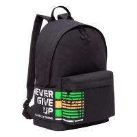 Рюкзак GRIZZLY RQL-317-6 черный, 30х44х15