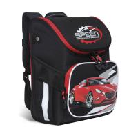 Школьный рюкзак GRIZZLY RAl-295-3 черный, 26х35х16