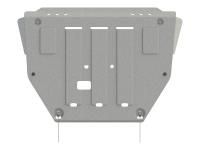 Защита картера и КПП Sheriff на Ниссан Ноут 2019-2024, алюминий 4мм, арт:15.4958