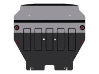 Защита картера и КПП Sheriff для Фольксваген Транспортер Т6 2015-2024, модель №1, сталь 2мм, арт:26.3596-1