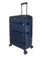 Чемодан средний MIRONPAN 11195 (M) темно-синий, 68х46х24, арт:Ch1169