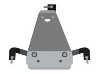 Защита редуктора Sheriff для Фольксваген Терамонт 2018-2022, модель №4, алюминий 5мм, арт:26.3767