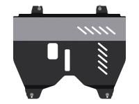 Защита картера и КПП Sheriff на Ниссан Патфайндер 2014-2018, модель №1, сталь 2,5мм, арт:15.2624-1