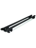 Багажник на крышу ЕвроДеталь Compact для Сузуки Гранд Витара 1998-2004 (Рейлинги с просветом), прямоугольные дуги 1.35м, арт:ET.0708