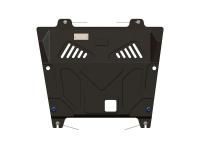 Защита картера и КПП Sheriff на Ниссан Кашкай 2006-2014, модель №1, сталь 1,8мм, арт:15.1345