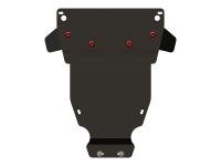 Защита МКПП Sheriff на Мерседес С класс W203 2000-2007, модель №4, сталь 2мм, арт:13.0497