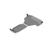 Защита картера и КПП Motodor для Субару XV 2011-2017, алюминий 5мм, арт:MO.32228