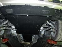 Защита АКПП Sheriff на Мерседес С класс W203 2000-2007, модель №3, сталь 2мм, арт:13.0441