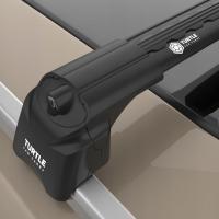 Багажник на рейлинги Turtle Air-2 122 черный, арт:TUR.A2.122.B