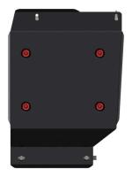 Защита бензобака Sheriff для Мицубиси Аутлендер 3 2018-2024, модель №1, сталь 2мм, арт:14.3954