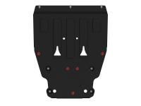 Защита картера и КПП Sheriff на Мерседес Б класс W247 2019-2024, модель №2, сталь 2мм, арт:13.3942-2