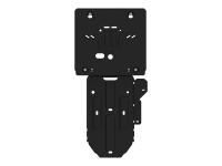 Защита картера и КПП Sheriff на Генезис ГВ80 2021-2024, сталь 2мм, арт:09.4871