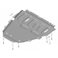 Защита картера и КПП Motodor для Рено Меган III 2008-2016, сталь 2мм, арт:MO.71721-1