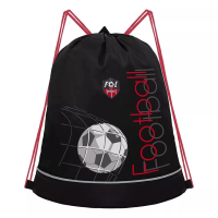 Мешок для обуви GRIZZLY OM-31-1 черный-красный, 38х50х11