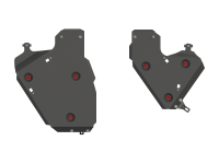 Защита бензобака Sheriff для Фольксваген Туарег 2018-2023, модель №5, сталь 2мм, арт:26.4023-1