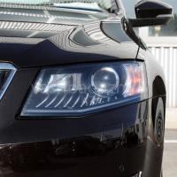 Передние фары Шкода Октавия 2013-2017 модель №1, комплект:Л+П, бифокальная линза, ДХО, арт:MF-HL-000530 Передние фары Шкода Октавия 2013-2017 модель №1, комплект:Л+П, бифокальная линза, ДХО, арт:MF-HL-000530