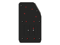 Защита бензобака Sheriff для Фольксваген Крафтер 2017-2022, модель №5, сталь 2мм, арт:26.4439