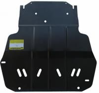 Защита картера и КПП Motodor для Фольксваген Кадди 2010-2021, сталь 2мм, арт:MO.02734