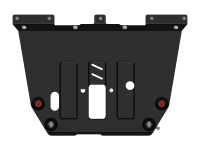 Защита картера и КПП Sheriff на Джип Компас 2018-2024, модель №1, сталь 2мм, арт:04.4168