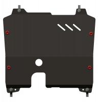 Защита картера и КПП Sheriff на Опель Астра J без штатной защиты 2009-2019, модель №4, сталь 2мм, арт:16.2013 V2