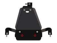 Защита редуктора Sheriff для Фольксваген Терамонт 2018-2022, модель №3, сталь 3мм, арт:26.3766