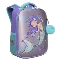 Школьный рюкзак GRIZZLY RAw-396-12 русалка 26х37х16