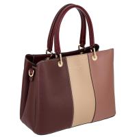 Сумка женская David Jones 7012-2 бордовая, 22x29x12, арт:7012-2/бордовый