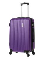 Чемодан средний L'Case Krabi (M) фиолетовый, 62.5х41.5х24.5, арт:Ch0610