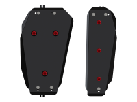 Защита бензобака Sheriff на Ниссан Х-Трейл Т32 2015-2023, модель №5, сталь 2мм, арт:15.3933