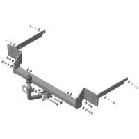 Фаркоп Motodor на Форд Фокус Хетчбек 2011-2019, арт:90707-A-3