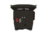 Защита картера и КПП Sheriff на Хендай Гетц 2002-2011, модель №2, сталь 2мм, арт:10.0930 Защита картера и КПП Sheriff на Хендай Гетц 2002-2011, модель №2, сталь 2мм, арт:10.0930