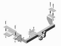 Фаркоп Трейлер на Лада Приора хэтчбек 2007-2012, арт:2172