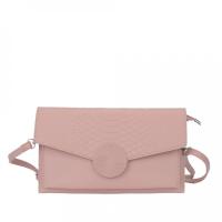 Сумка OrsOro CS-0117 палево-розовый, 28х18х2