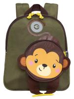 Детский рюкзак GRIZZLY RK-480-6, хаки, 22х25х9