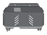 Защита картера и КПП Sheriff на Хендай Туссан 2006-2010, модель №3, алюминий 5мм, арт:10.0957 Защита картера и КПП Sheriff на Хендай Туссан 2006-2010, модель №3, алюминий 5мм, арт:10.0957