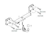 Фаркоп Westfalia на Ауди Q7 2015-, арт:305437600001