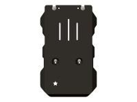 Защита КПП и РК Sheriff на Ауди Q7 для 0943; 1068; 1224 2006-2015, модель №2, сталь 2,5мм, арт:02.0946